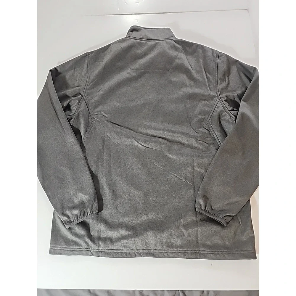 Kansas City Chiefs Dunbrooke Pathfinder Quarter‑Zip Jacket Men's XL Black NWT